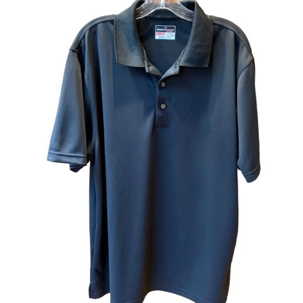 Grand Slam Air Flo Black Polo Golf‎ Shirt XL